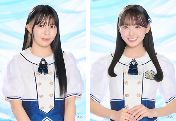 谷口茉妃菜さん（徳島県出身）と福田朱里さん（香川県出身）